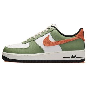 Nike Air Force 1 07 Oil Green Orange Orange    Safety-Orange (FD0758-386)
