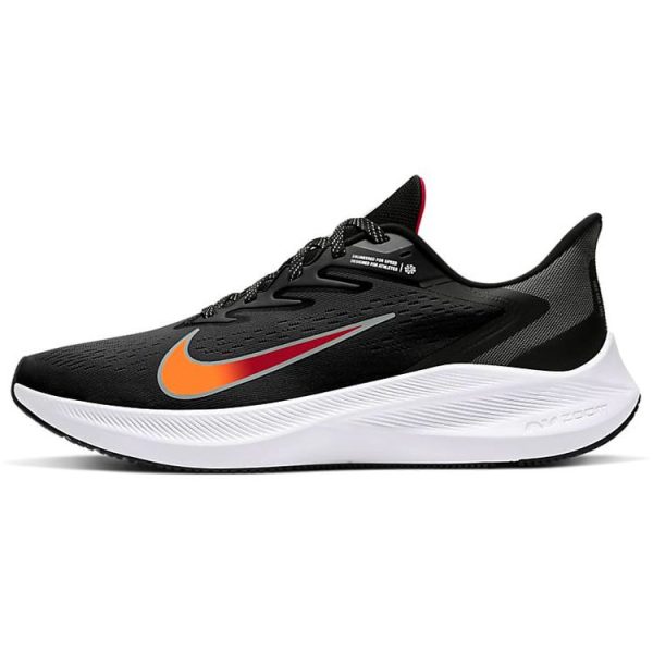 Nike Air Zoom Winflo 7 Black Total Orange Gym-Red Smoke-Grey (CJ0291-011)