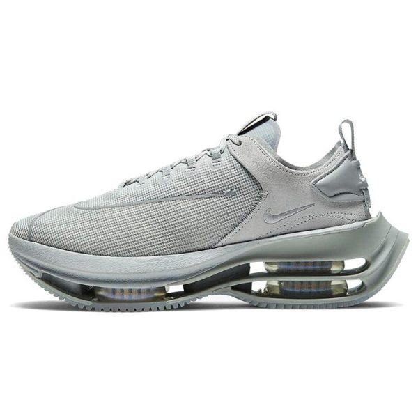 Nike Zoom Double-Stacked Grey Fog White Hyper-Crimson (CV8474-001)