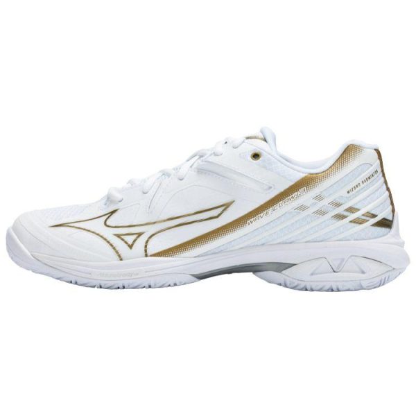 Mizuno Wave Claw 3 Wide White Gold Silver 71GA (244341)