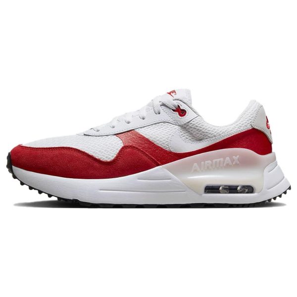 Nike Air Max SYSTM White University Red   Photon-Dust (DM9537-104)