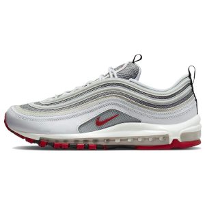 Nike Air Max 97 White Bullet Varsity-Red Particle-Grey (DM0027-100)