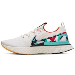 Nike React Infinity Run Flyknit AIR   White Sail Track-Red (CV9312-100)