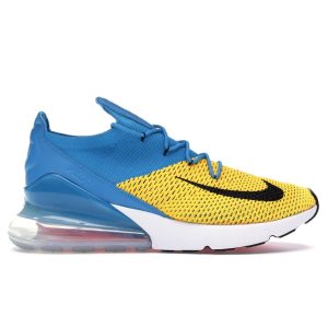 Nike Air Max 270 Flyknit Blue Orbit Laser-Orange Blue-Orbit-White (AO1023-800)