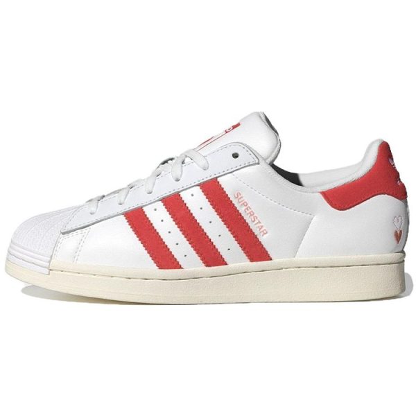 Adidas Superstar Valentines Day 2024   White Cloud-White - (IG5958)