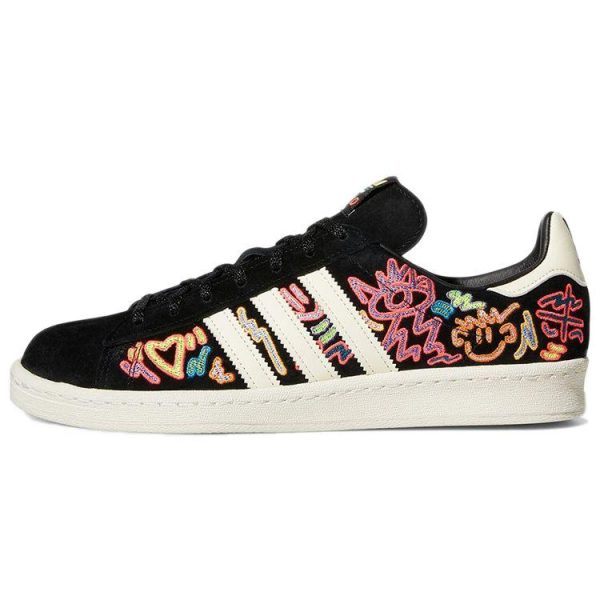 adidas Kris Andrew Small x Campus 80s Pride Black Off-White Core-Black (GX6390)