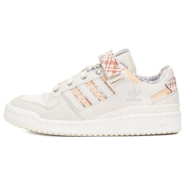 Adidas Forum Low Halo Blush Plaid     - (FZ5628)