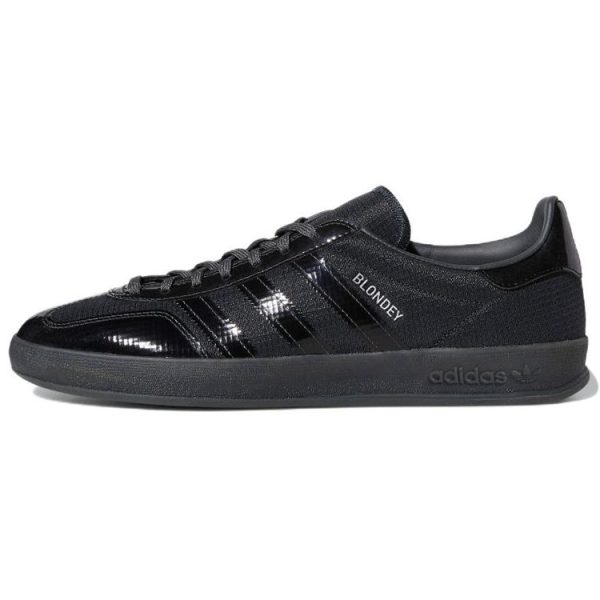adidas Blondey McCoy x Gazelle Indoor Grey Carbon Black Grey-Six (GZ0091)