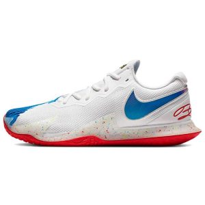 Nike Court Air Zoom Vapor Cage 4 Rafa White Electric-Green Siren-Red (CD0424-101)