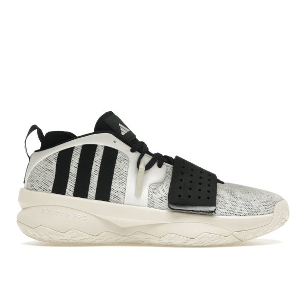 Adidas Dame 8 EXTPLY White Black   Foot-White Core-Black Off-White (ID5678)