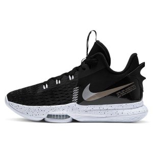 Nike LeBron Witness 5 Black Metallic Silver (CQ9380-001)