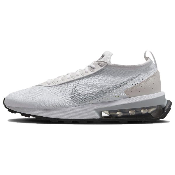 Nike Air Max Flyknit Racer Pure Platinum White Platinum Black (DM9073-100)