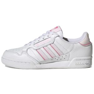 adidas Continental 80 Stripes White Clear Pink   - (GX4433)