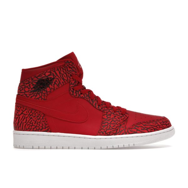 Air Jordan 1 Retro High Red Elephant Gym-Red White-Team-Red-White (839115-600)