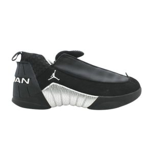 Air Jordan 15 OG Low Black Silver    - (136035-011)