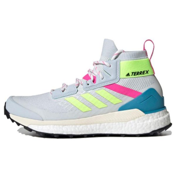 Adidas Terrex Free Hiker Primeblue Halo Blue Yellow Screaming Pink   Hi-Res-Yellow (FY7336)