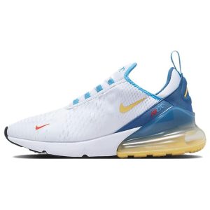 Nike Air Max 270 White Industrial Blue Citron Blue-Lightning Citron-Pulse (FJ4000-10043)