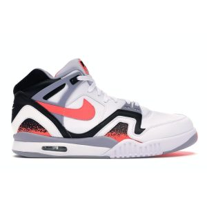 Nike Air Tech Challenge 2 Retro Hot Lava 2019 White Hot-Lava-Flat-Silver (CJ1437-100)