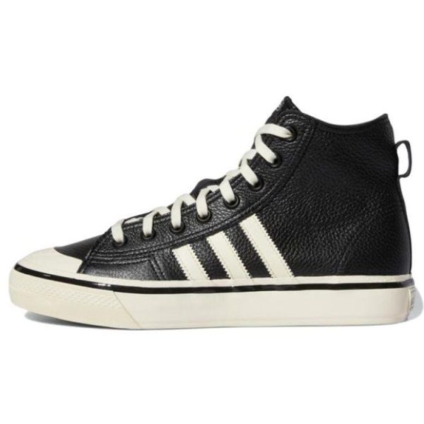 adidas Nizza High RF 74 Black White Core-Black Clear-White Gum-Three (GX1955)