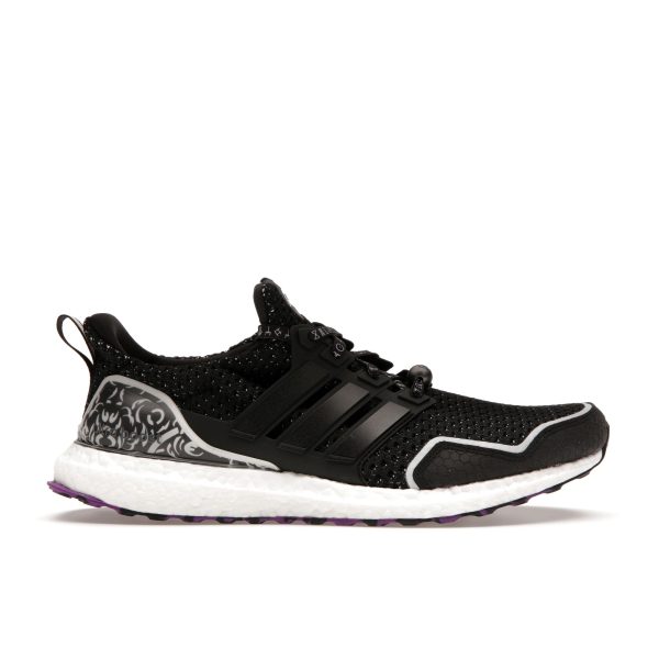 adidas Marvel x UltraBoost 50 Black Panther Core-Black Cloud-White Tribe-Purple (HR0518)