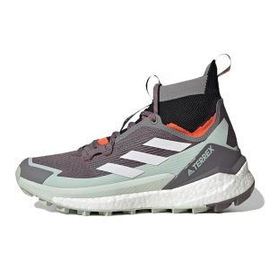 adidas Terrex Free Hiker 2 Trace Grey Crystal White   Impact-Orange (GZ0687)