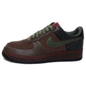 Nike Air Force 1 Supreme 07 Natt Original Six Brown Baroque-Brown White-Army-Oliv (315339-211)