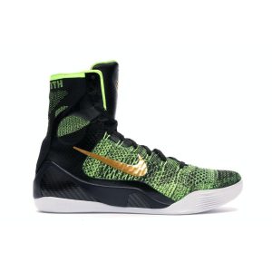 Nike Kobe 9 Elite Victory Green Black Volt-Anthracite-Metallic-Gold (630847-077)