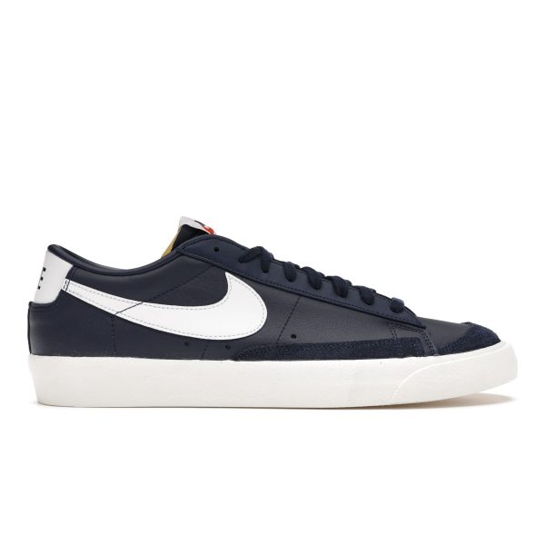 Nike Blazer Low 77 Vintage Midnight Navy Blue White (DA6364-400)