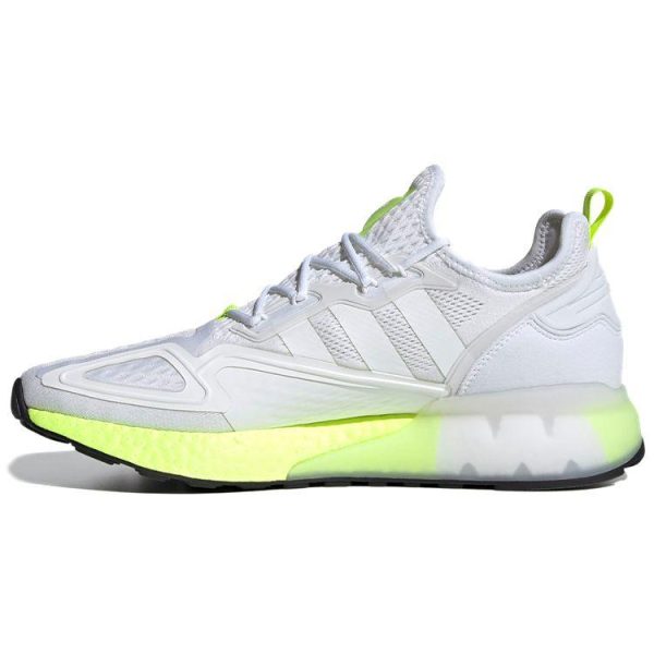 adidas ZX 2K Boost White Solar Yellow Cloud-White (FW0480)