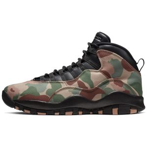 Air Jordan 10 Retro Desert Camo Brown Black Clay (310805-200)