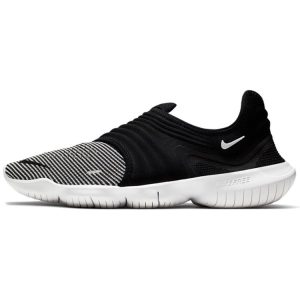 Nike Free RN Flyknit 30 Black White Volt (AQ5707-005)