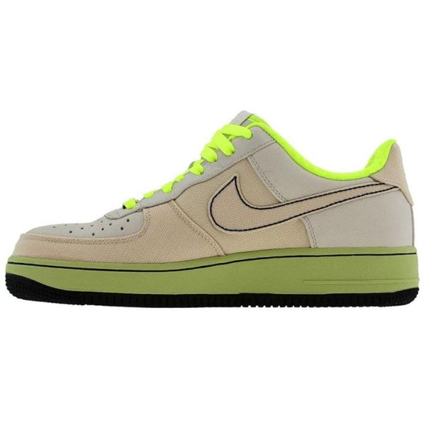 Nike Air Force 1 Premium 07 Light Bone Tan Light-Bone-Volt-Black (315180-002)