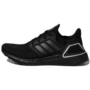 adidas UltraBoost 20 Black Silver Metallic Core-Black (H67281)