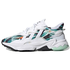 Adidas Ozweego      Jungle Leaf White Cloud-White Core-Black (FZ4089)