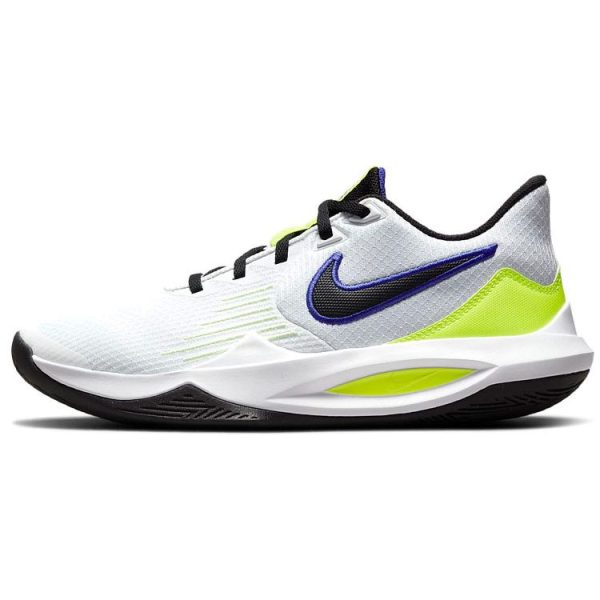 Nike Precision 5 White Barely Volt (CW3403-100)