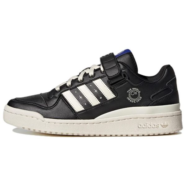 adidas Andr Saraiva x Forum Low The World Needs Love Black Core-Black Cream-White (GZ2205)