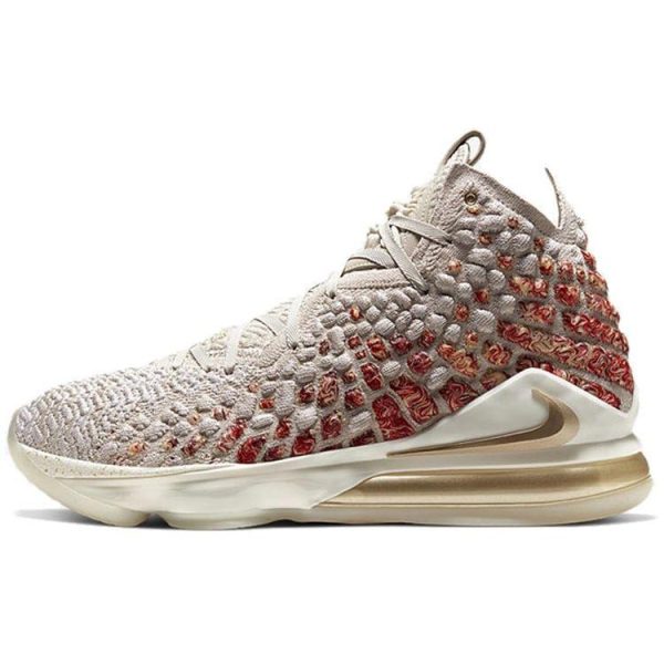 Nike LeBron 17 WinWin Tan Desert-Sand Metallic-Gold (CT3466-001)