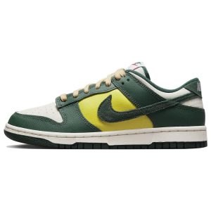 Nike Dunk Low Noble Green   Sail Opti-Yellow Picante-Red (FD0350-133)