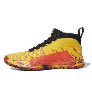 Adidas Dame 5 Dame Goose    Bold-Gold Shock-Red (BB9315)