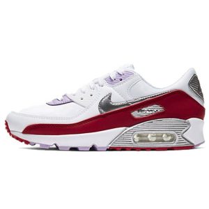 Nike Air Max 90     White Team-Red Metallic-Silver (CU3004-176)