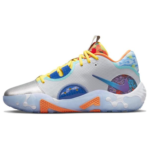Nike PG 6 EP What The Unisex Multi-Color Opti-Yellow Total-Orange (DR8960-700)