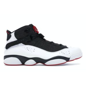 Air Jordan Jordan 6 Rings Black White Gym Red   White-Gym-Red-Black (322992-012)