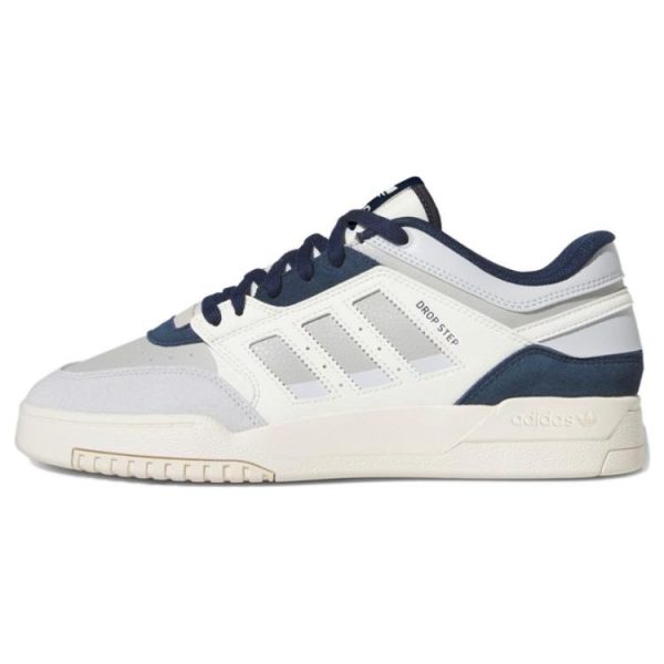 Adidas Drop Step Low Off White Halo Blue   --Two (HQ7119)