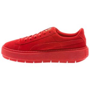 Puma Suede Platform Trace Valentines Day Red Red-Dahlia Barbados-Cherry (367045-01)