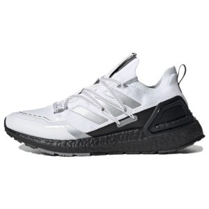 adidas UltraBoost 20 Explorer White Silver Black Cloud-White Silver-Metallic Core (H03052)