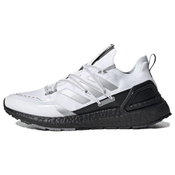adidas UltraBoost 20 Explorer White Silver Black Cloud-White Silver-Metallic Core (H03052)