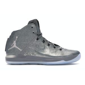 Air Jordan 31 Battle Grey Cool-Grey Metallic-Gold Dark-Grey (914293-013)