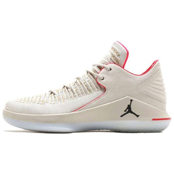 Air Jordan 32      Tan Light-Bone Black-Vachetta-Tan-Infrared (AH3347-004)