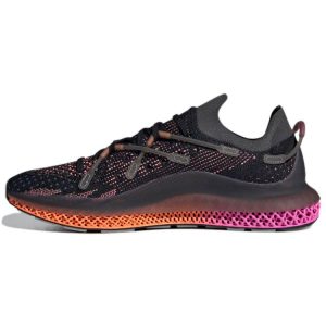 adidas 4D Fusio Black Orange Pink Core-Black Grey-Six (FZ2414)