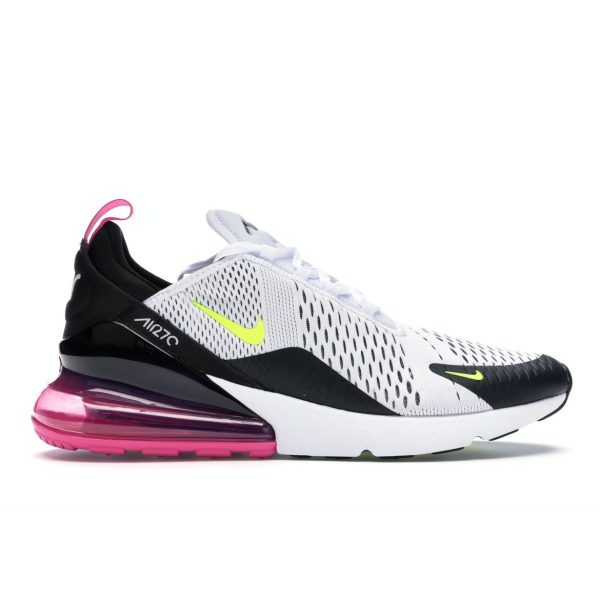Nike Air Max 270 Volt Fuchsia White Volt-Black-Laser-Fuchsia (AH8050-109)